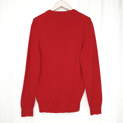 Lacoste Regular Fit puuvillaneulepusero koko M