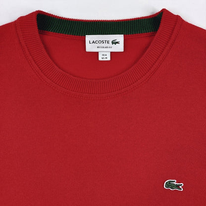 Lacoste Regular Fit puuvillaneulepusero koko M