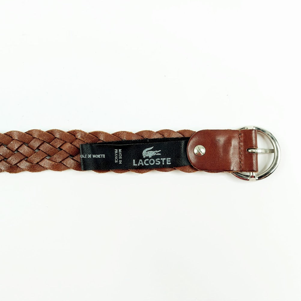 Lacoste nahkavyö 80 cm