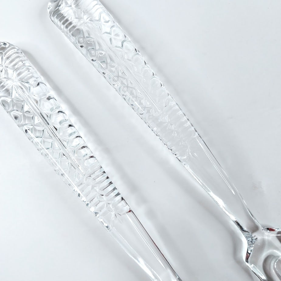 Bohemian Crystal salaattiottimet