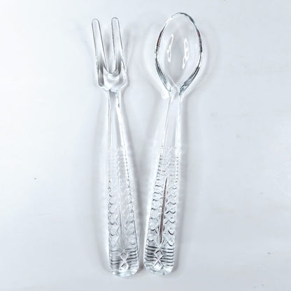 Bohemian Crystal salaattiottimet