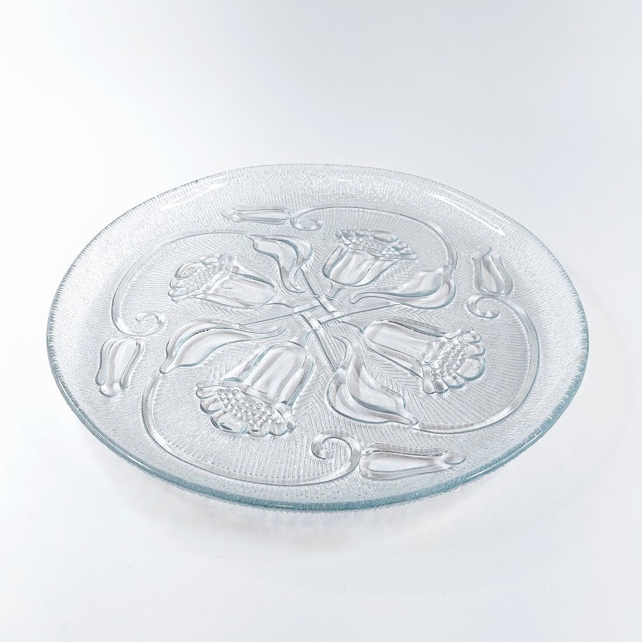 Riihimäen Lasi Julia tarjoilulautanen 35,4 cm