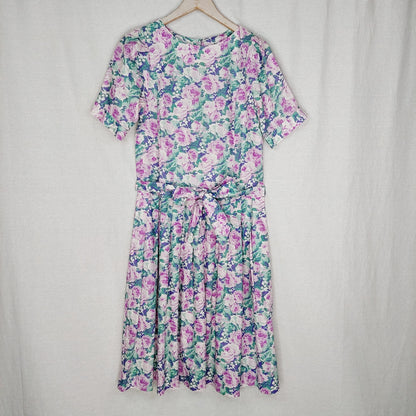 Laura Ashley pellavasekoitemekko koko 36