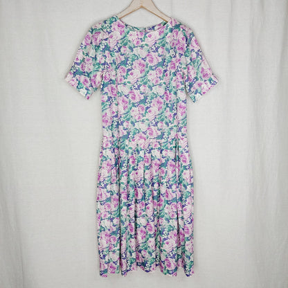 Laura Ashley pellavasekoitemekko koko 36