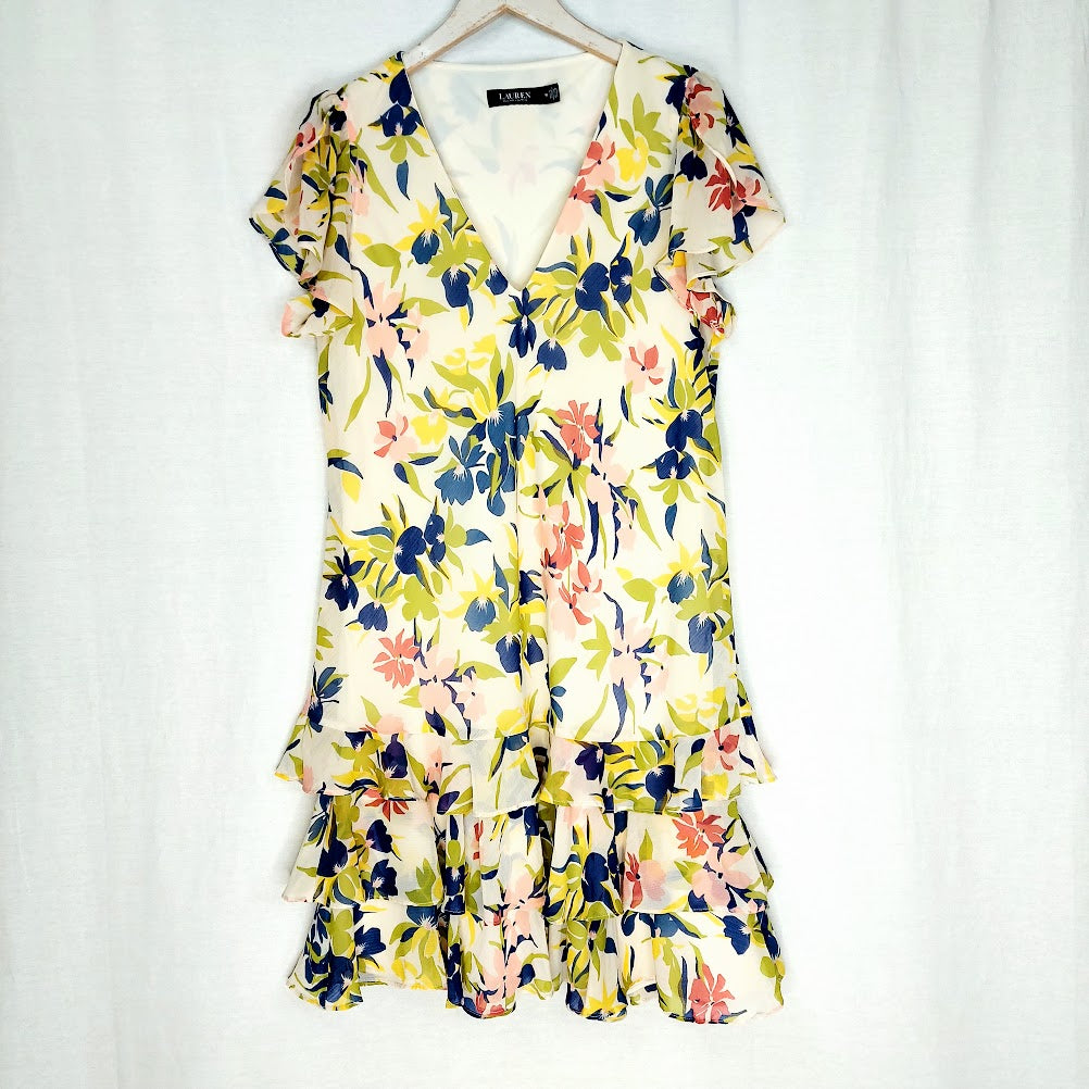 Lauren Ralph Lauren georgette-mekko koko 40