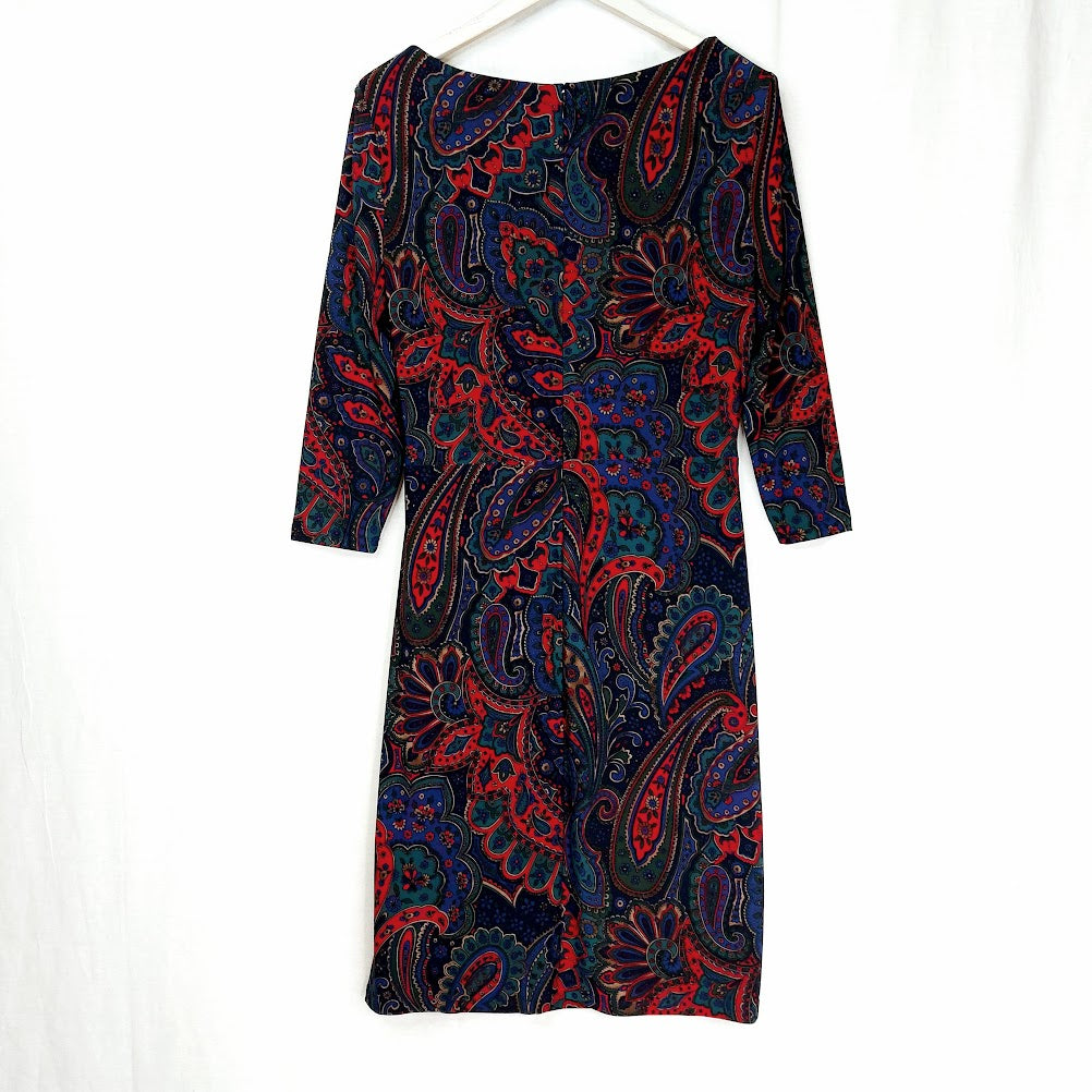 Lauren Ralph Lauren paisleykuvioinen mekko koko 36/38