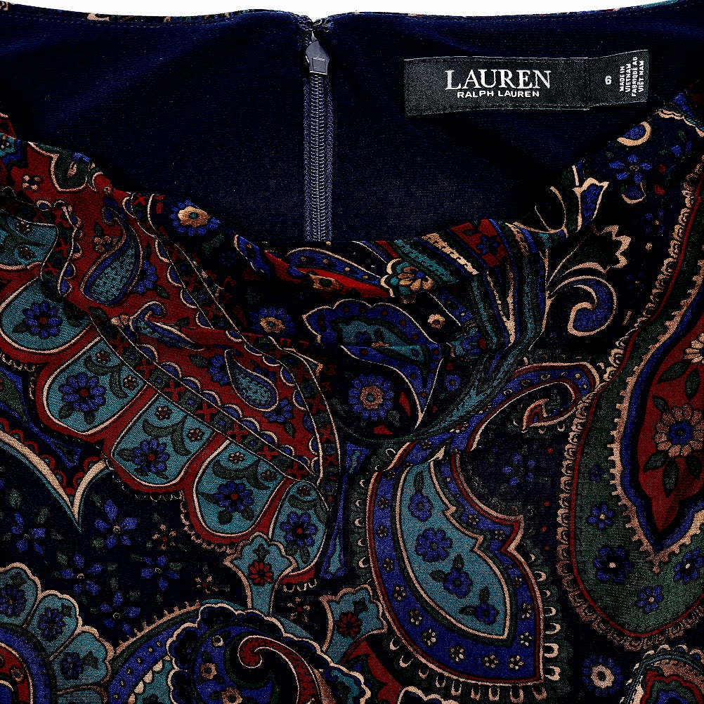 Lauren Ralph Lauren paisleykuvioinen mekko koko 36/38