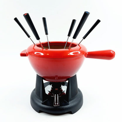 Le Creuset Cherry Red fonduesetti