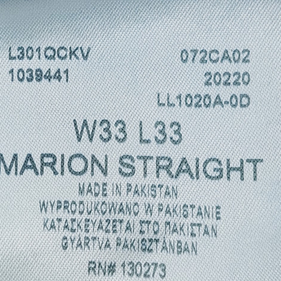 Lee Marion Straight naisten farkut koko 33"/33"