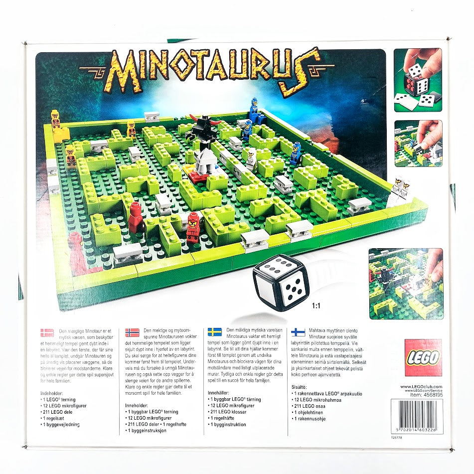 Lego Minotaurus lautapeli