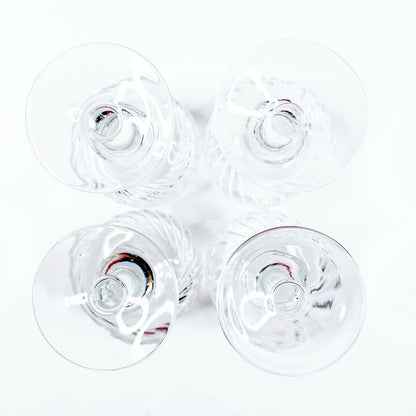 Leningrad Art Glass Factory Mašenka kristallilasit 4 kpl