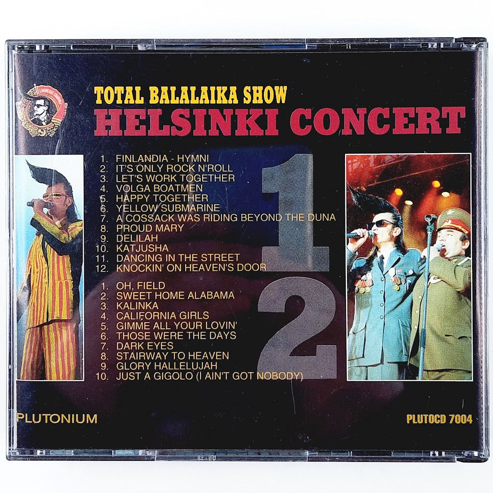Leningrad Cowboys & The Alexandrov Red Army Ensemble: Total Balalaika Show Helsinki Concert 2CD
