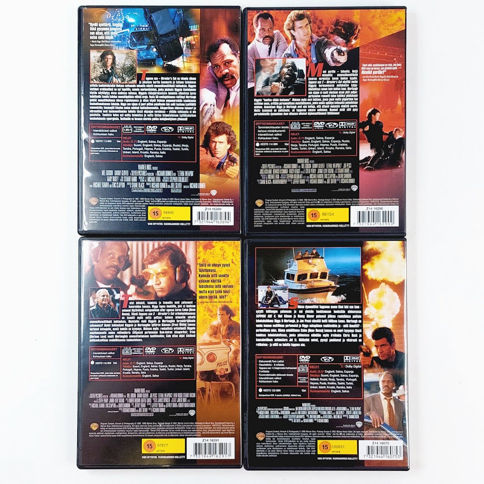 Lethal Weapon Collection 4DVD