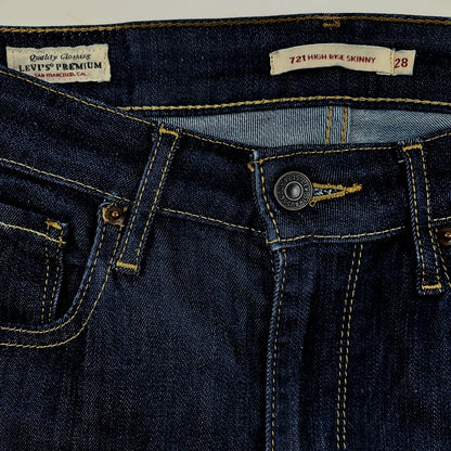 Levi's 721 High Rise Skinny stretchfarkut koko 28/30"