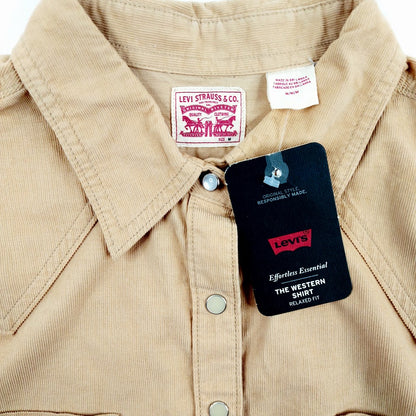 Levi's vakosamettipaita koko M