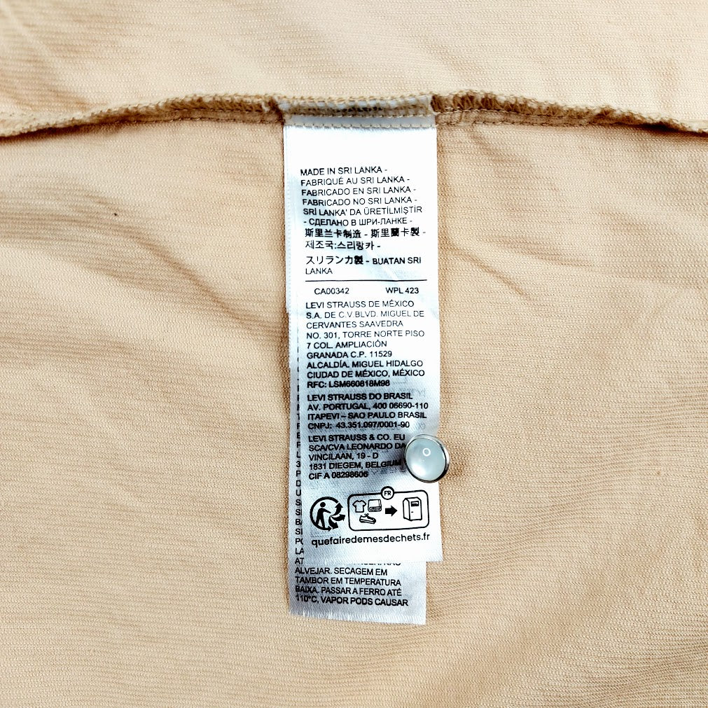 Levi's vakosamettipaita koko M