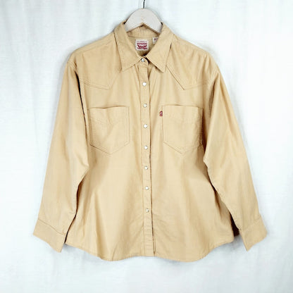 Levi's vakosamettipaita koko M