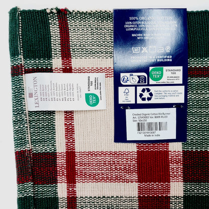 Lexington Checked Rib Runner kaitaliina 52x150 cm