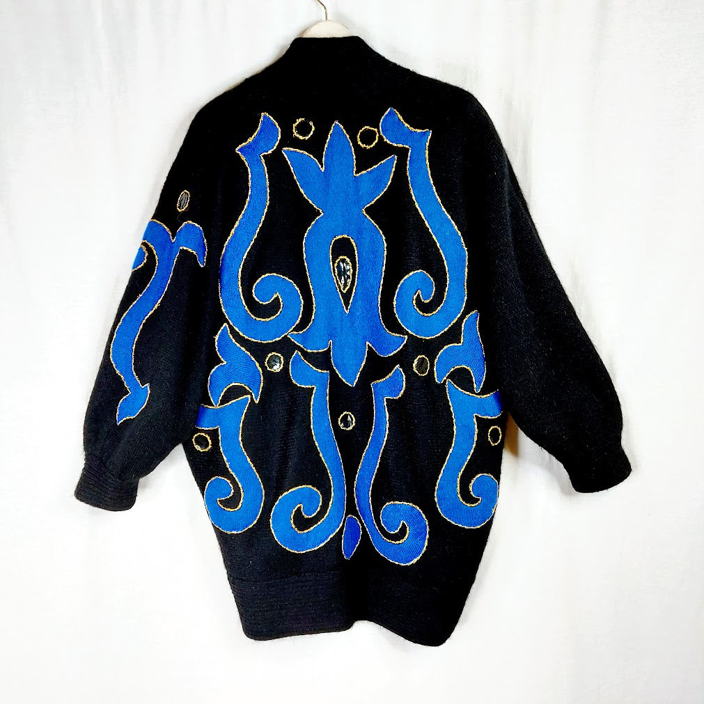 Lido Collection vintage mohairneuletakki koko S