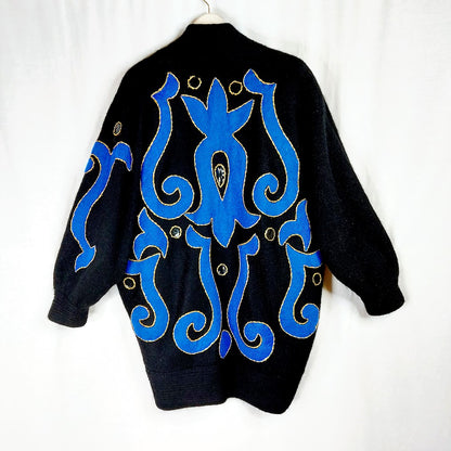 Lido Collection vintage mohairneuletakki koko S