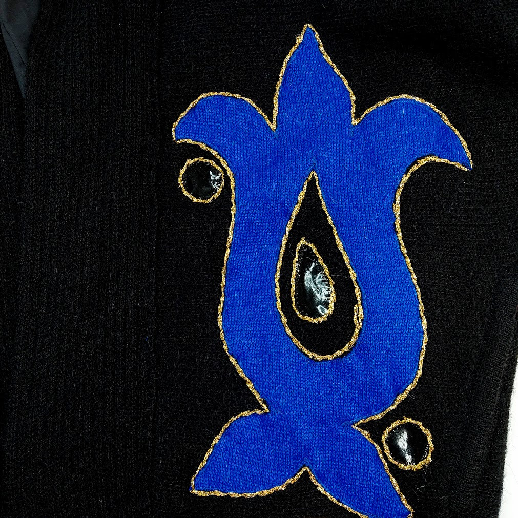 Lido Collection vintage mohairneuletakki koko S