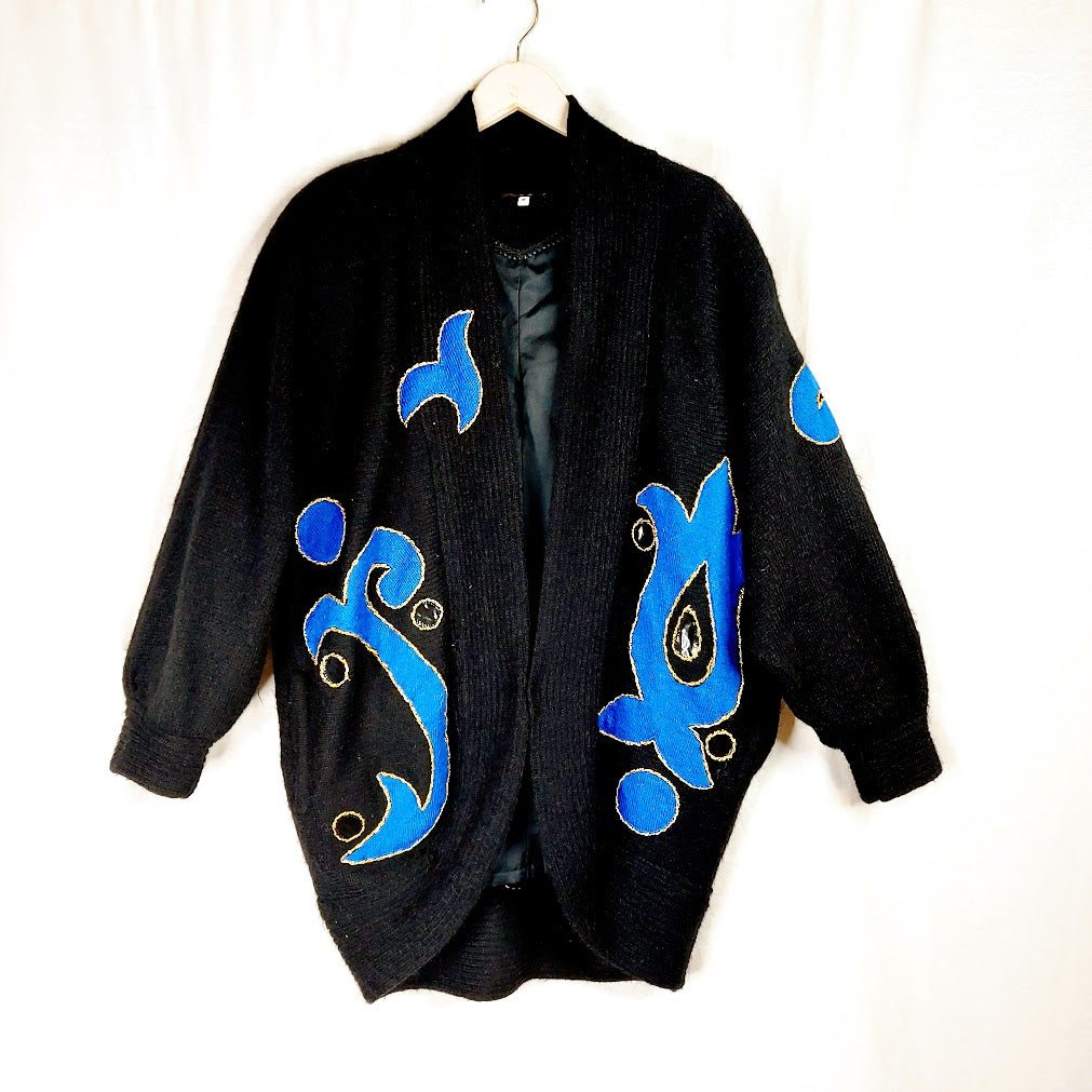 Lido Collection vintage mohairneuletakki koko S