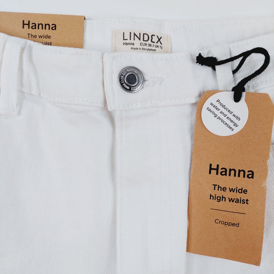 Lindex Hanna the Wide Hight Waist Cropped farkut koko 38