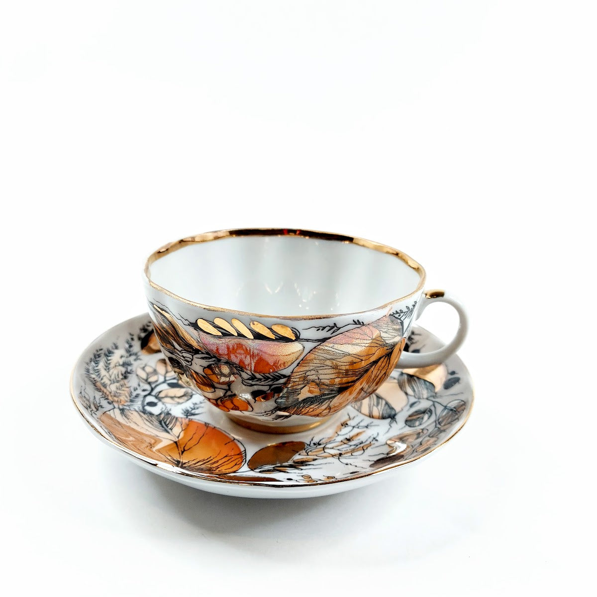 Lomonosov Kultainen syksy astiasto 24 osaa