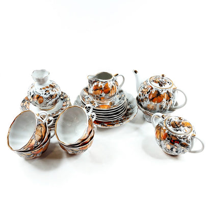 Lomonosov Kultainen syksy astiasto 24 osaa