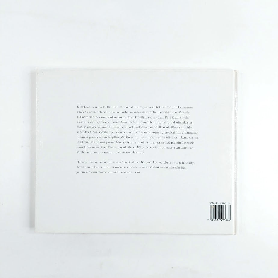 Markku Nieminen, Vitali Dobrinin: Elias Lönrotin matkat Kainuussa