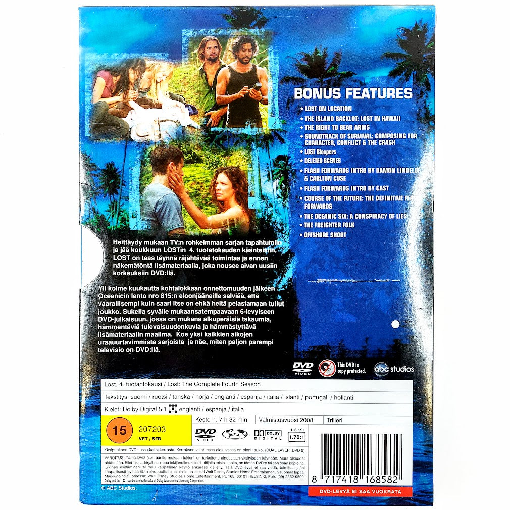 Lost The complete fourth season 6 DVD