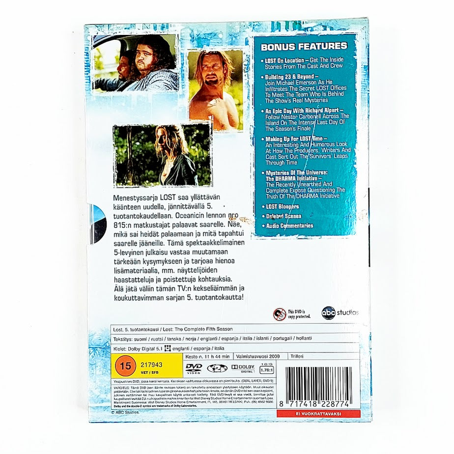 Lost The complete fifth season 5 DVD