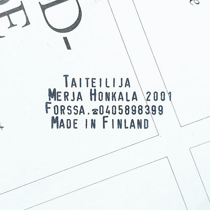 Merja Honkala Orvokit öljyväri maalaus