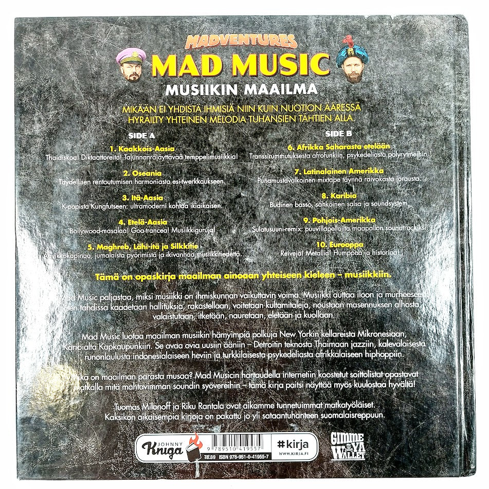 Riku Rantala, Tuomas Milonoff: Madventures Mad Music - Musiikin maailma