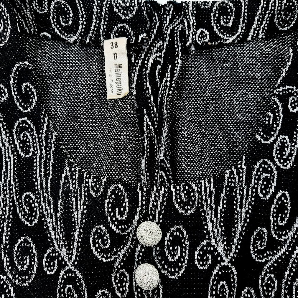 Mainepuku vintage pitkä juhlamekko koko 38