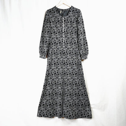 Mainepuku vintage pitkä juhlamekko koko 38