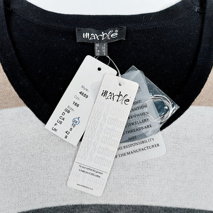 Marble puuvillaneuletunika koko 38