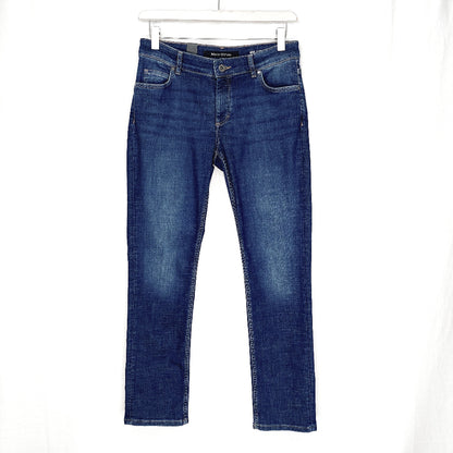Marc O'Polo Alby Straight Mid Waist stretchfarkut koko 31/32"