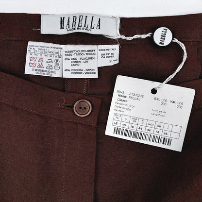 Marella Pallas pellavasekoitehousut koko 40