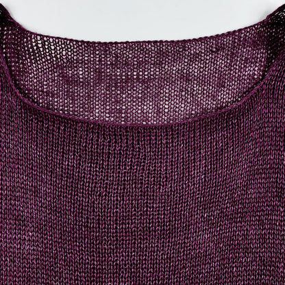 Mari Moll pellavaneulepusero koko S