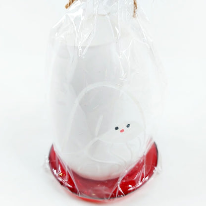 Maria Drockila tonttu kynttilä ja alusta lahjapakkaus 14,5 cm