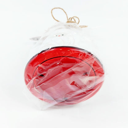 Maria Drockila tonttu kynttilä ja alusta lahjapakkaus 14,5 cm