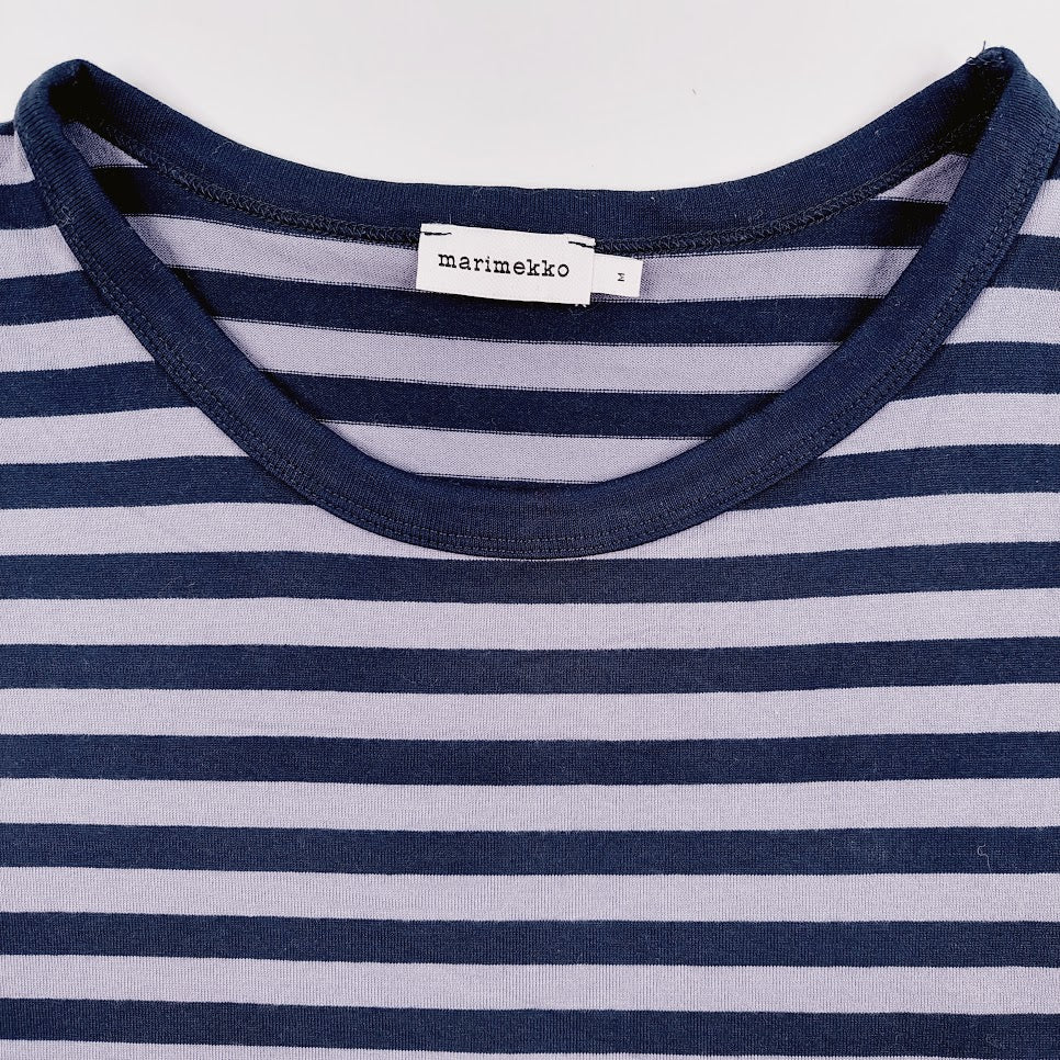 Marimekko Ensilumi Tasaraita t-paita koko M