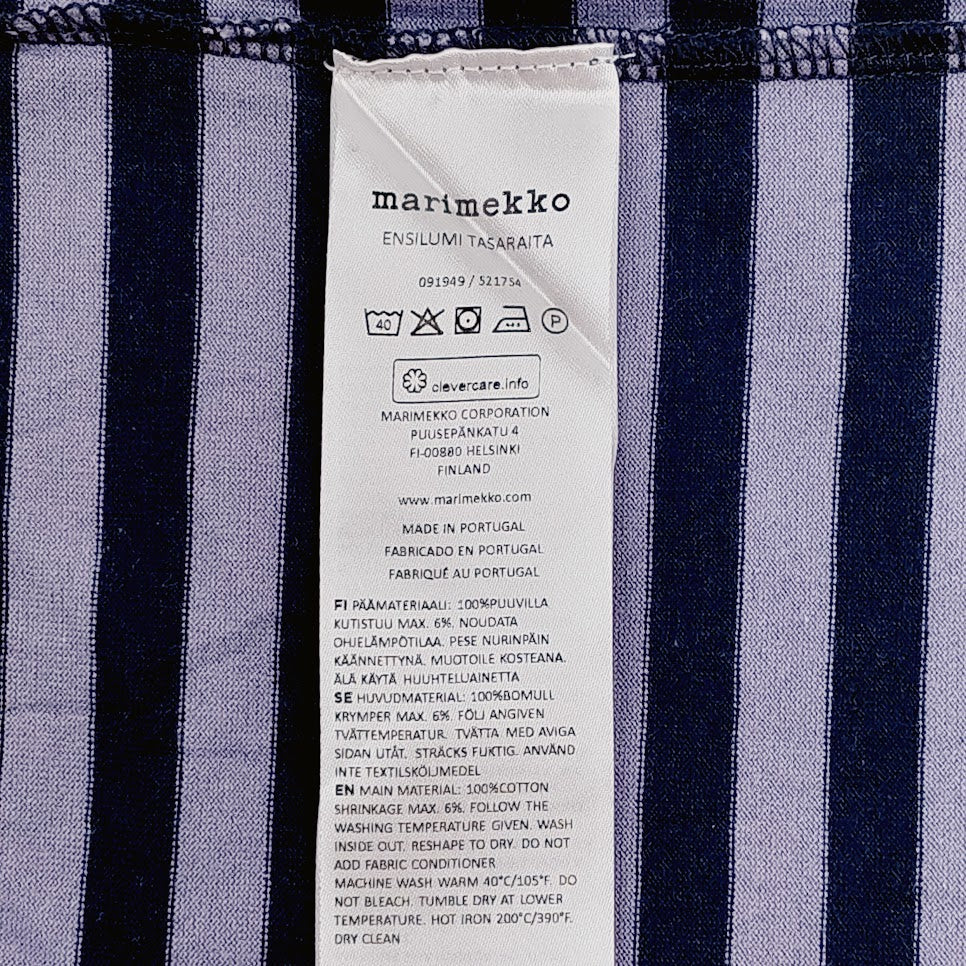 Marimekko Ensilumi Tasaraita t-paita koko M