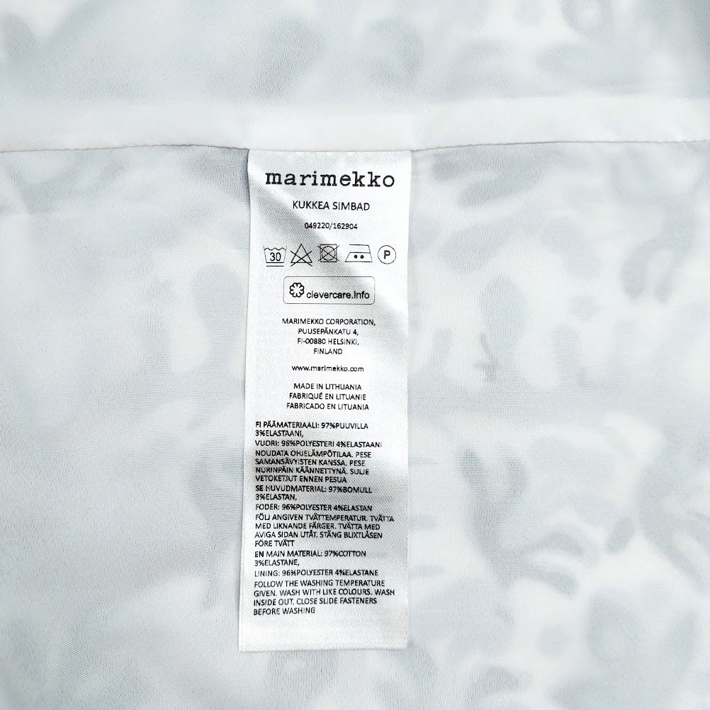 Marimekko Kukkea Simbad hihaton kotelomekko koko 46
