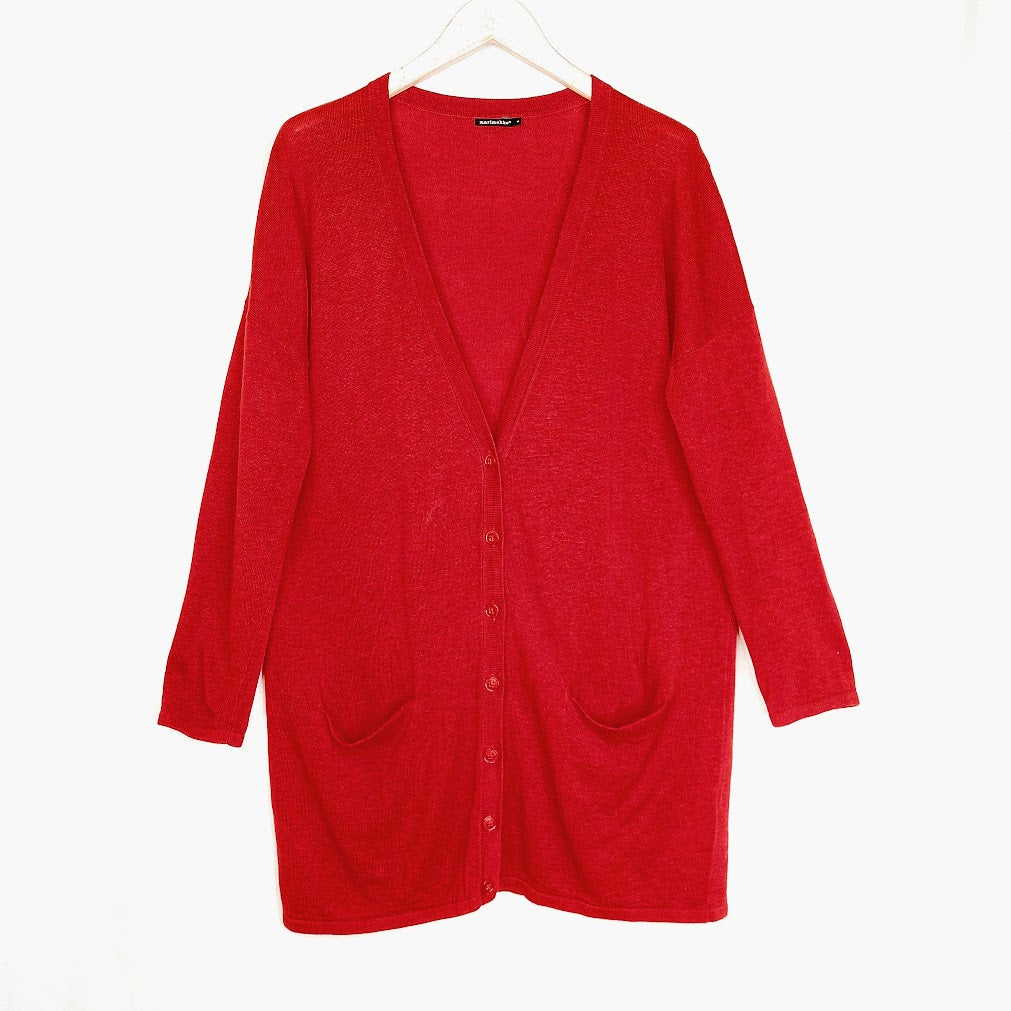 Marimekko Livivee pitkä neuletakki koko S