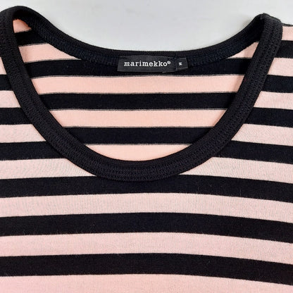 Marimekko Lyhythiha Tasaraita t-paita koko M