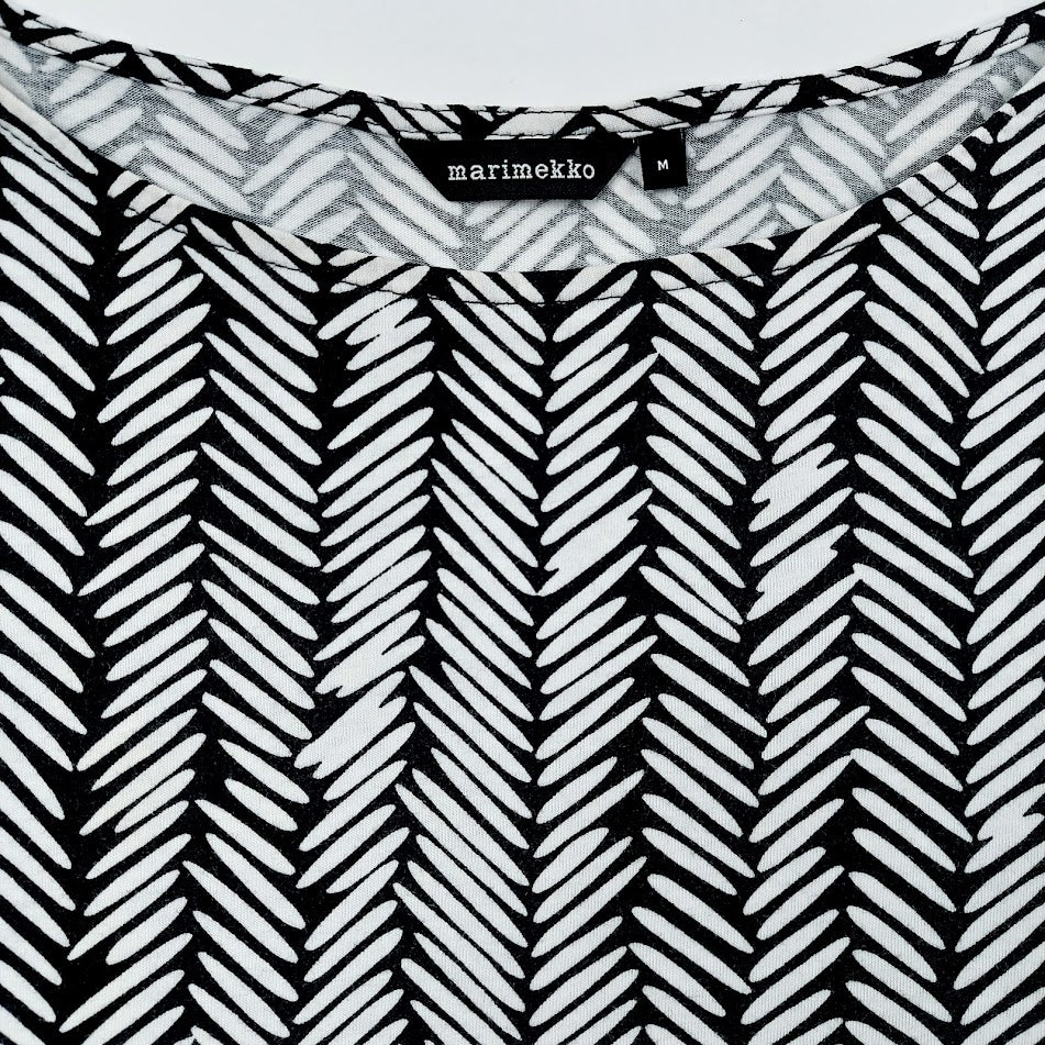 Marimekko Peretta Korpikuusi trikootunika koko M
