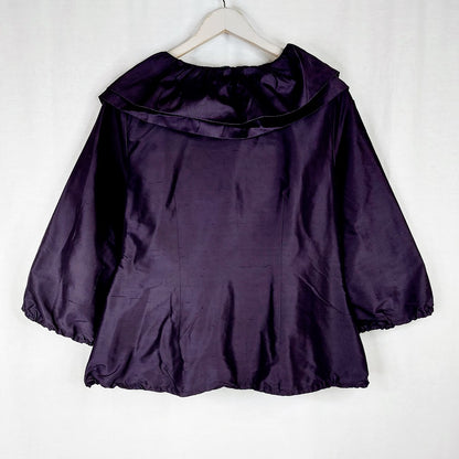 Marimekko Ritva Falla silkkipusero koko 42