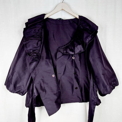 Marimekko Ritva Falla silkkipusero koko 42